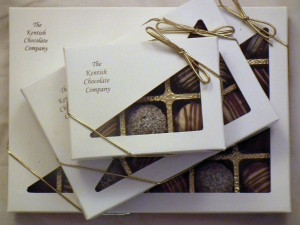 Boxes of Kentish Chocolates