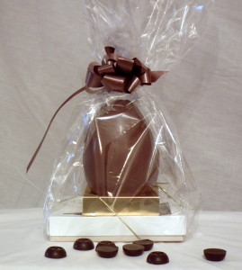 Easter egg with a box of 12 Kentish Chocolates